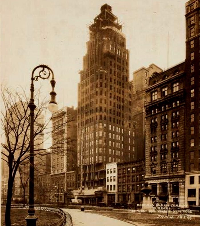 Bryant Park Hotel Under Construction